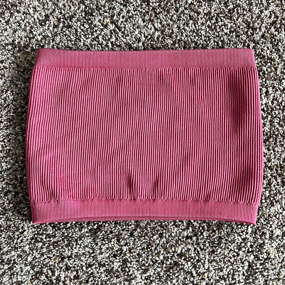 cotton on ribbed tube top